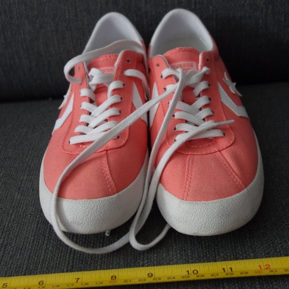 Converse Pink Unisex Low Top Shoes Mens 7.5 Womens 9 - Picture 11 of 12